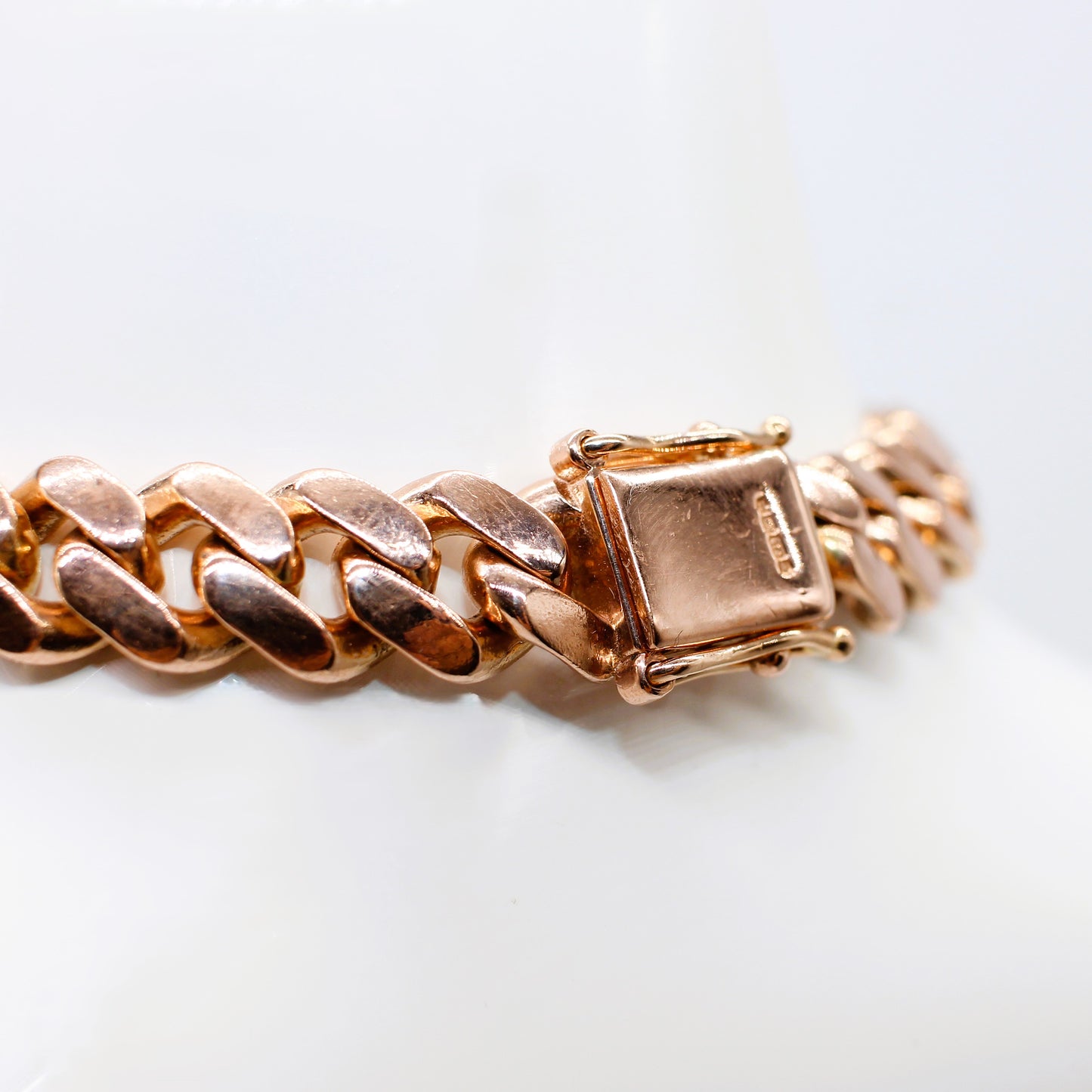 9K ROSE GOLD & DIAMOND BRACELET 4.95CT
