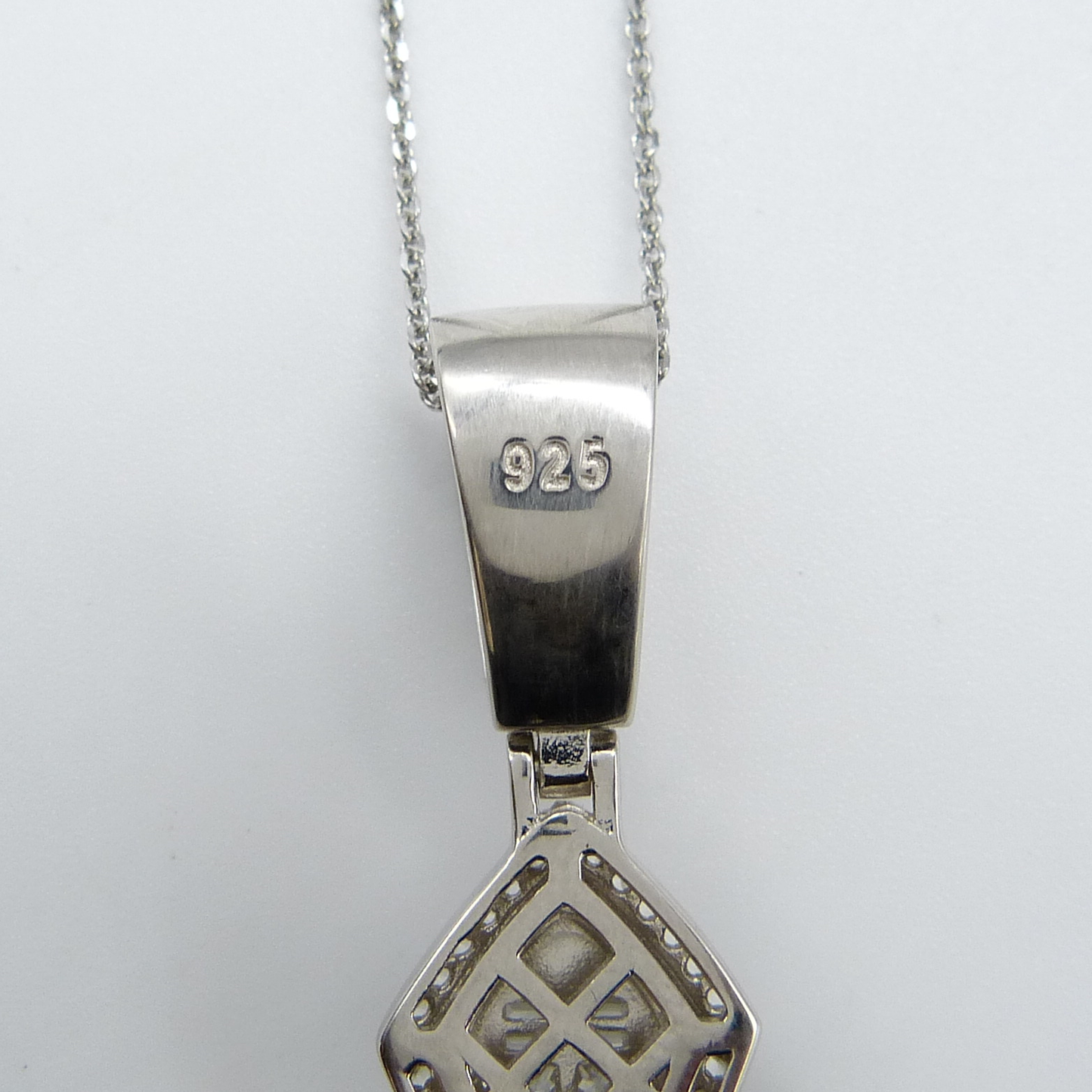 SILVER WRAPPED CROSS NECKLACE