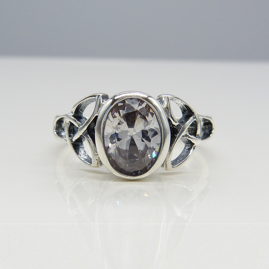 SILVER CELTIC STYLE RING