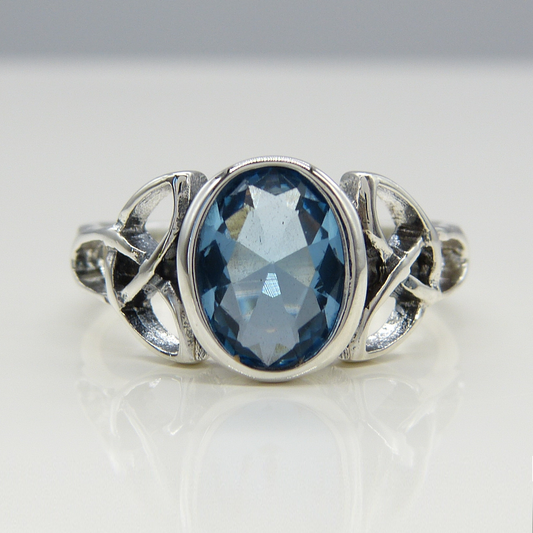 SILVER CELTIC STYLE RING