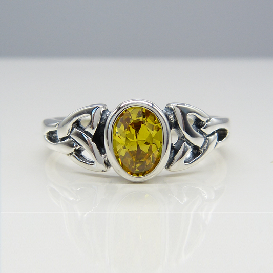 SILVER CELTIC STYLE RING