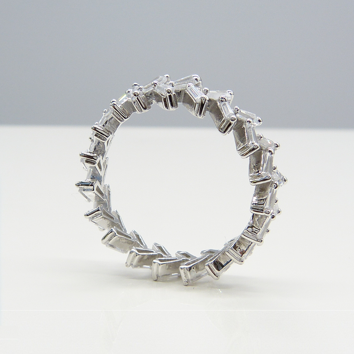 SILVER ETERNITY BAND