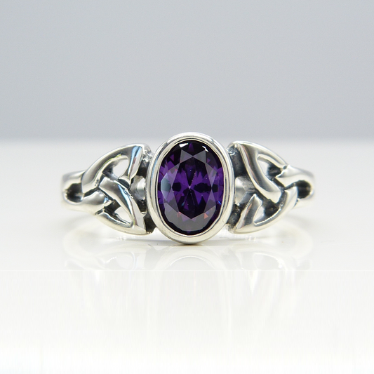 SILVER CELTIC STYLE RING