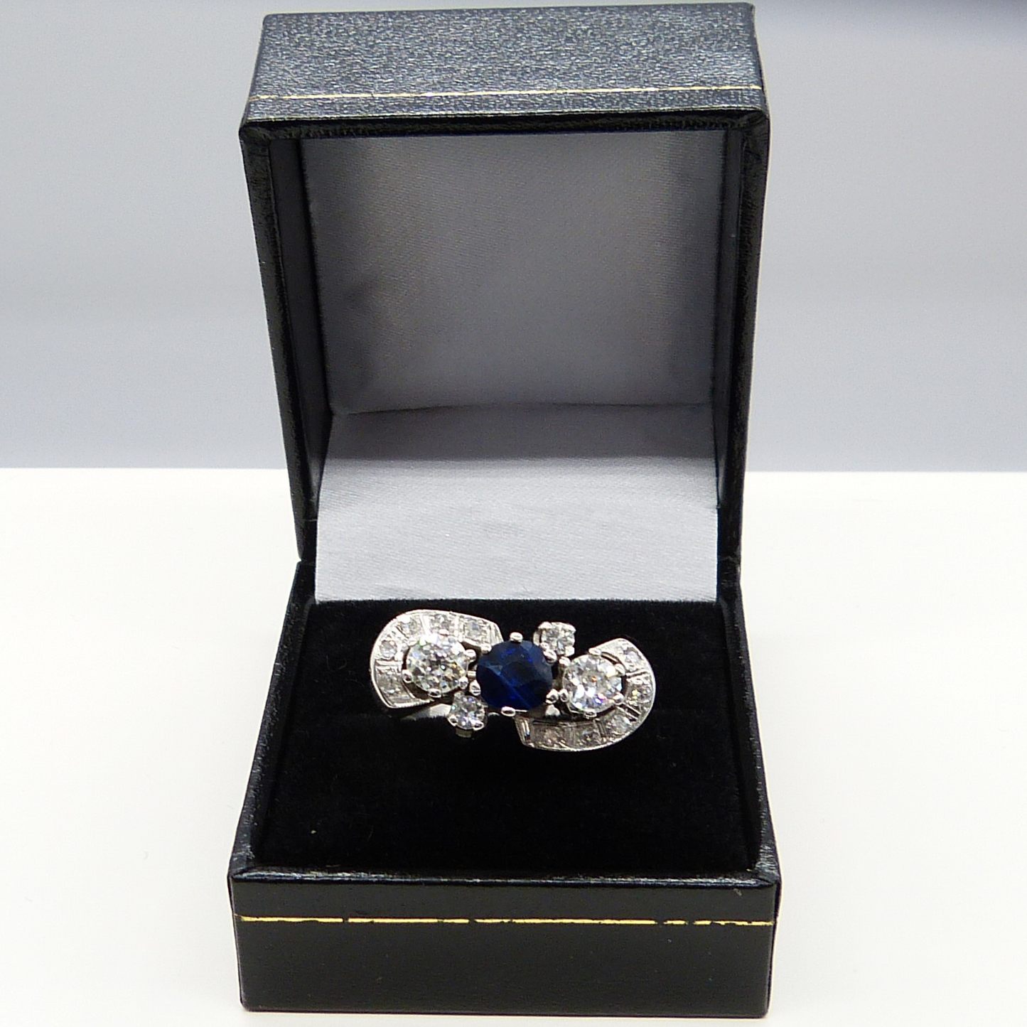 1.23CT BESPOKE DECO-STYLE RING