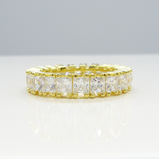 SILVER & GOLD ETERNITY BAND