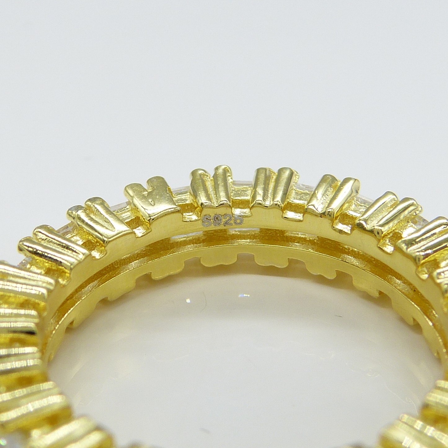 SILVER & GOLD ETERNITY BAND