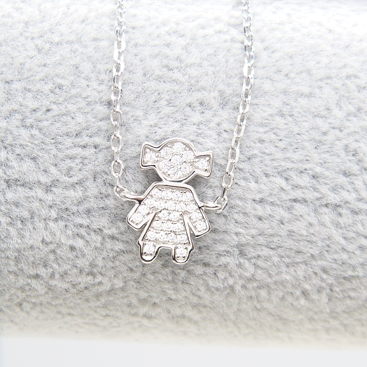 SILVER DOLLY BRACELET