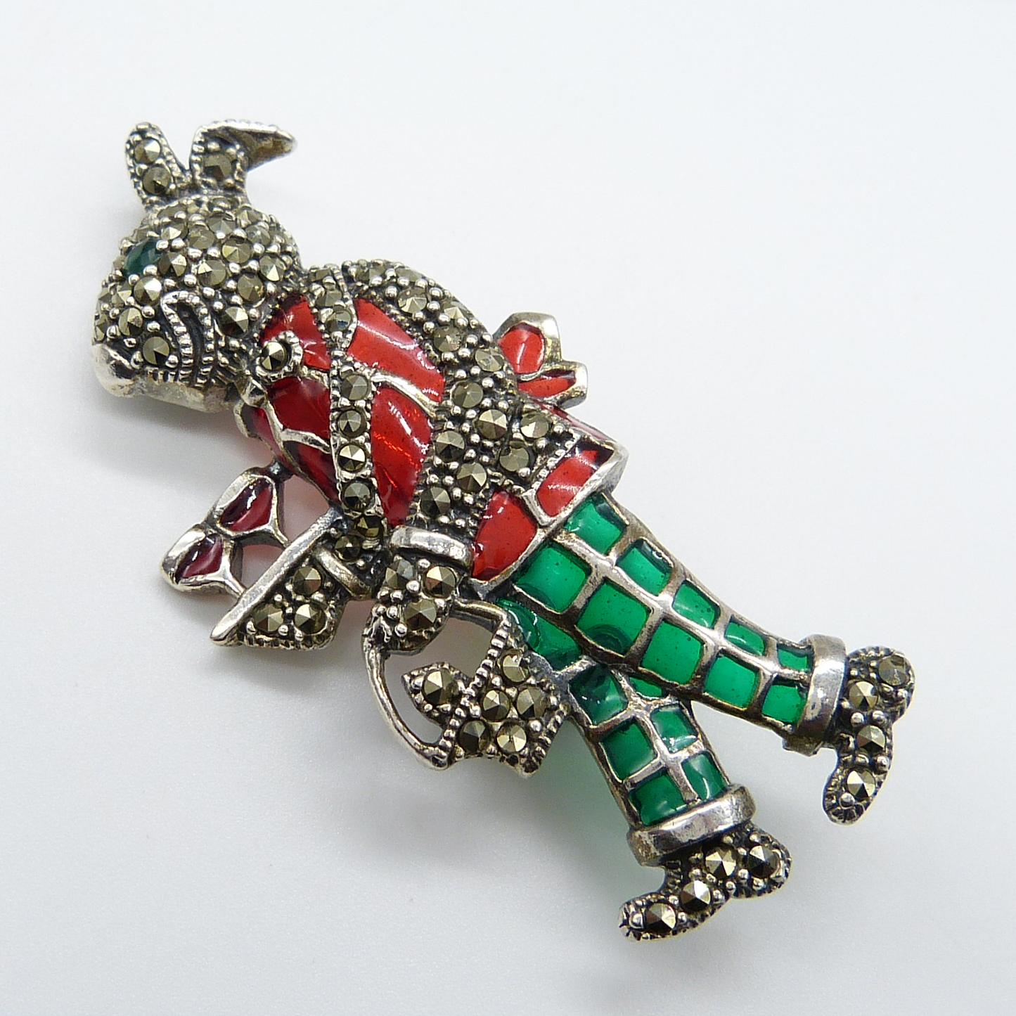 SILVER BUNNY WAITER PENDANT