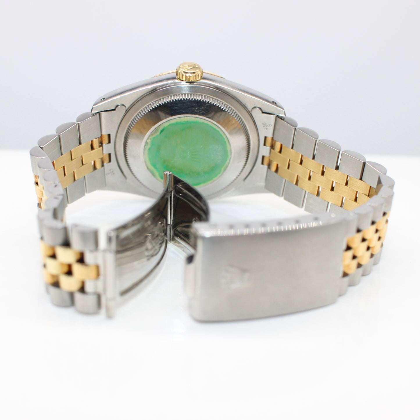 STAINLESS STEEL & GOLD ROLEX OYSTER PERPETUAL DATE JUST