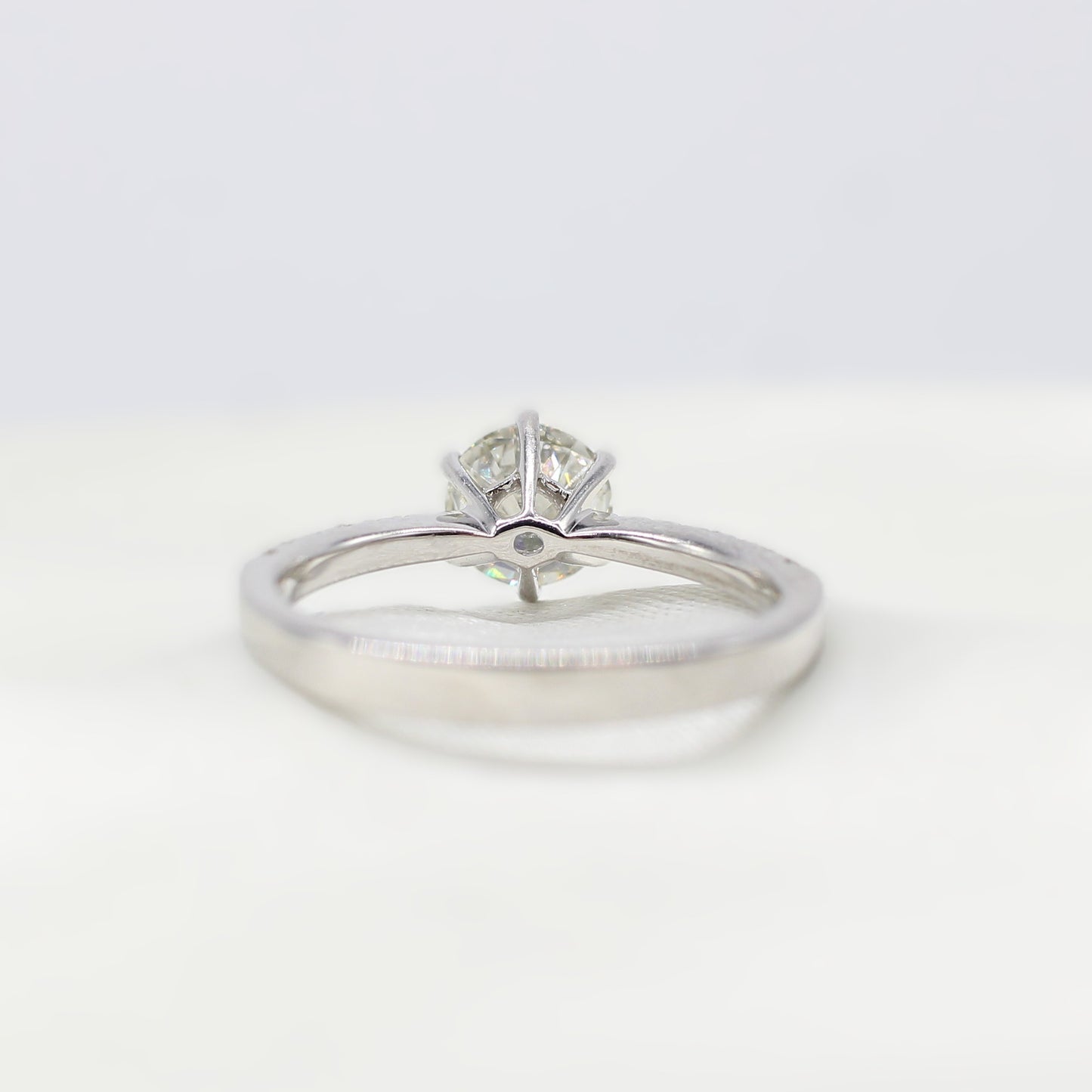18K 1.17CT DIAMOND SOLITAIRE RING
