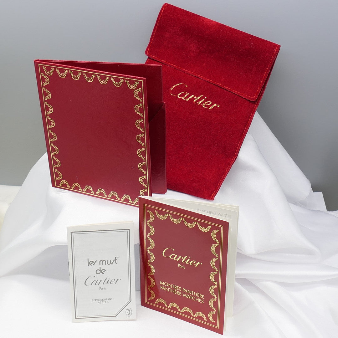 Ladies Cartier Panthère 21mm 18ct Gold Wrist Watch