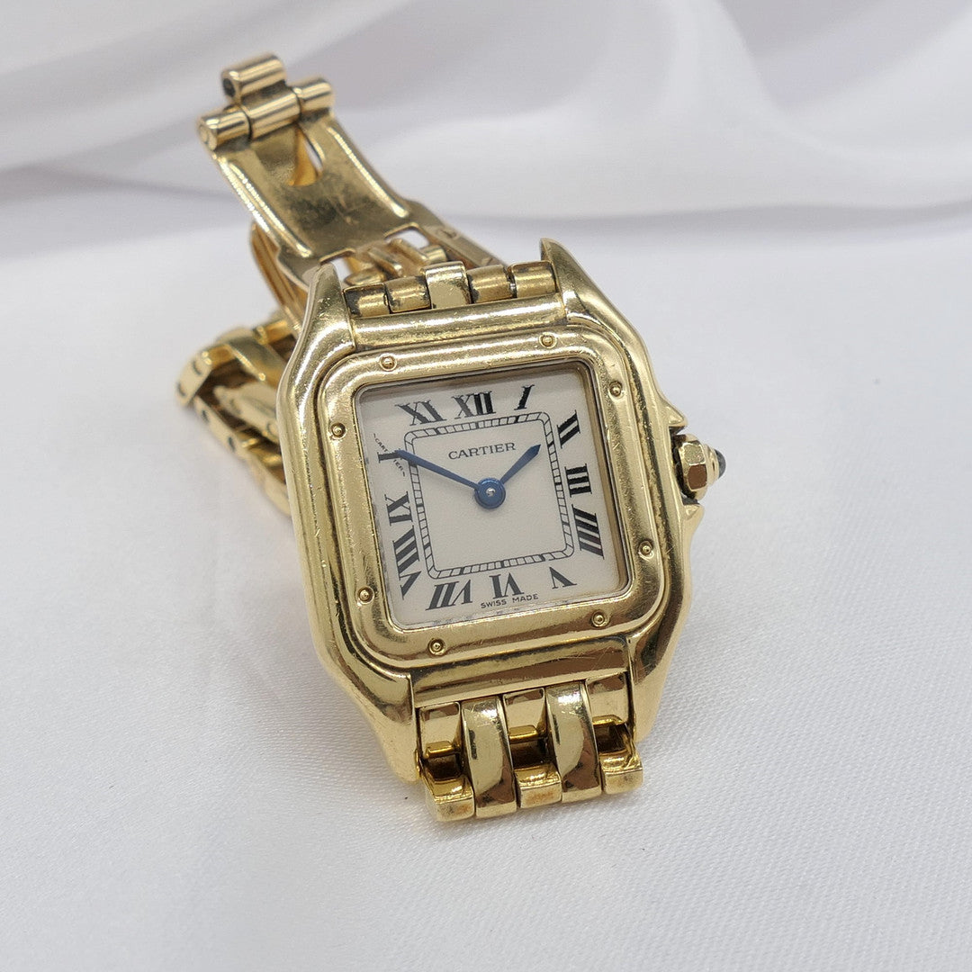 Ladies Cartier Panthère 21mm 18ct Gold Wrist Watch
