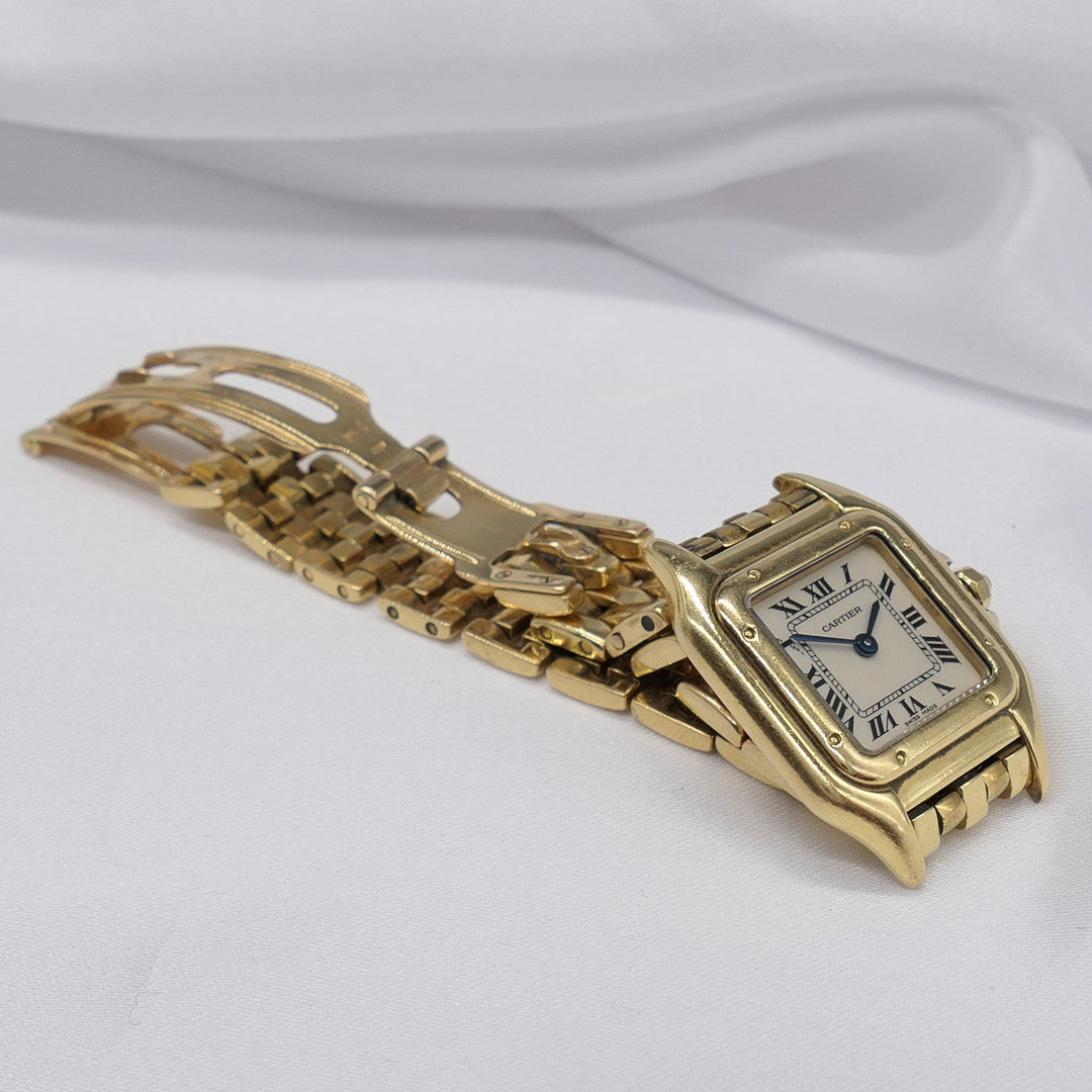 Ladies Cartier Panthère 21mm 18ct Gold Wrist Watch
