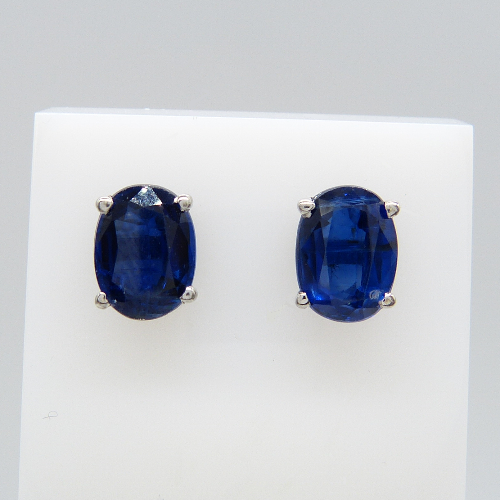 KYANITE & SILVER STUDS