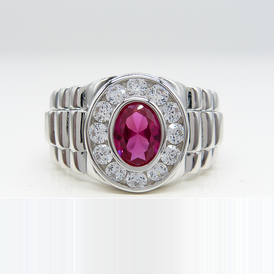 SILVER HALO RING