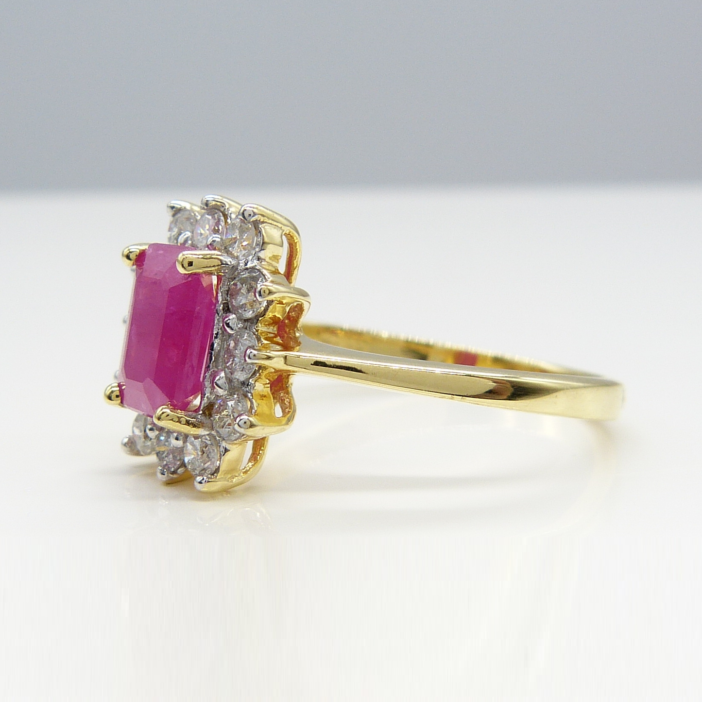 1.20CT RUBY & DIAMOND RING