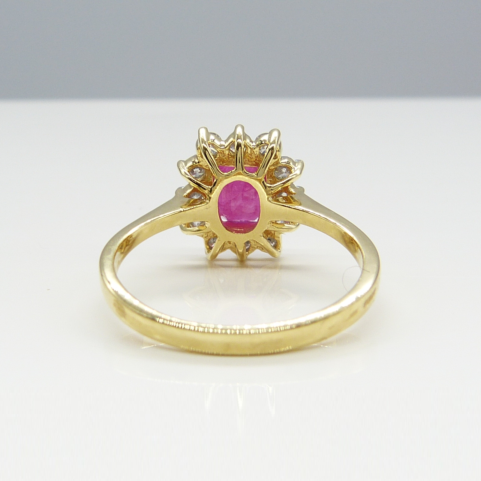 1.20CT RUBY & DIAMOND RING