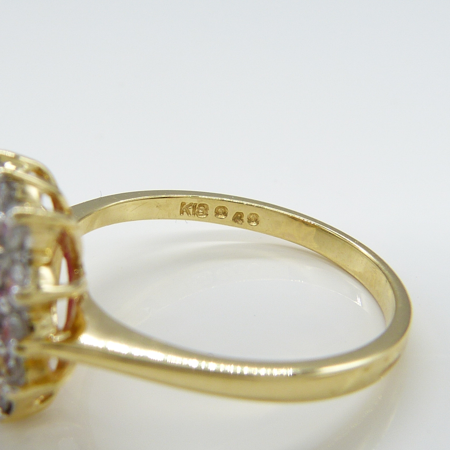 1.20CT RUBY & DIAMOND RING