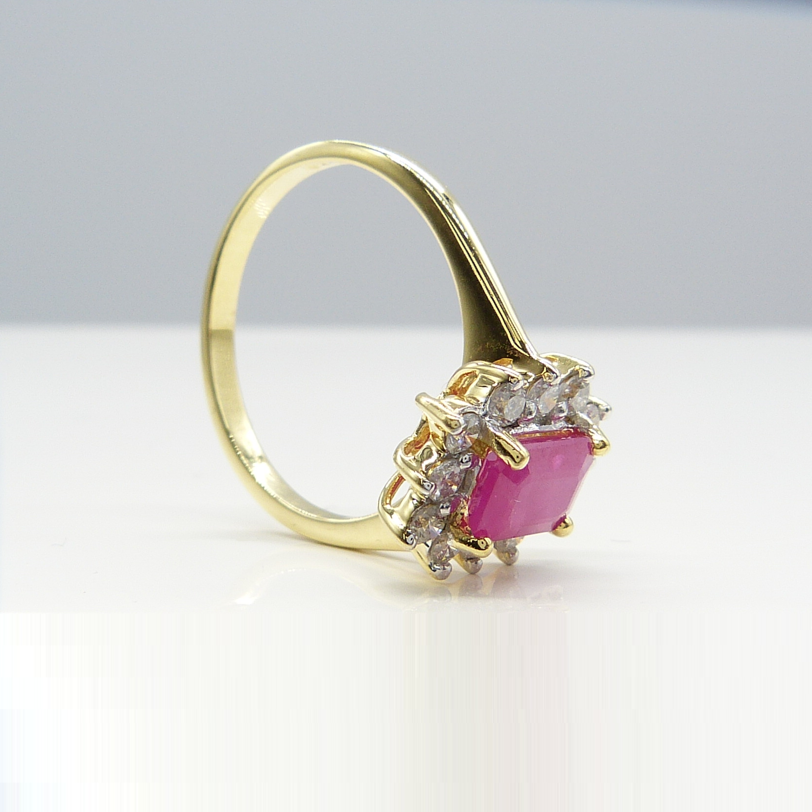 1.20CT RUBY & DIAMOND RING