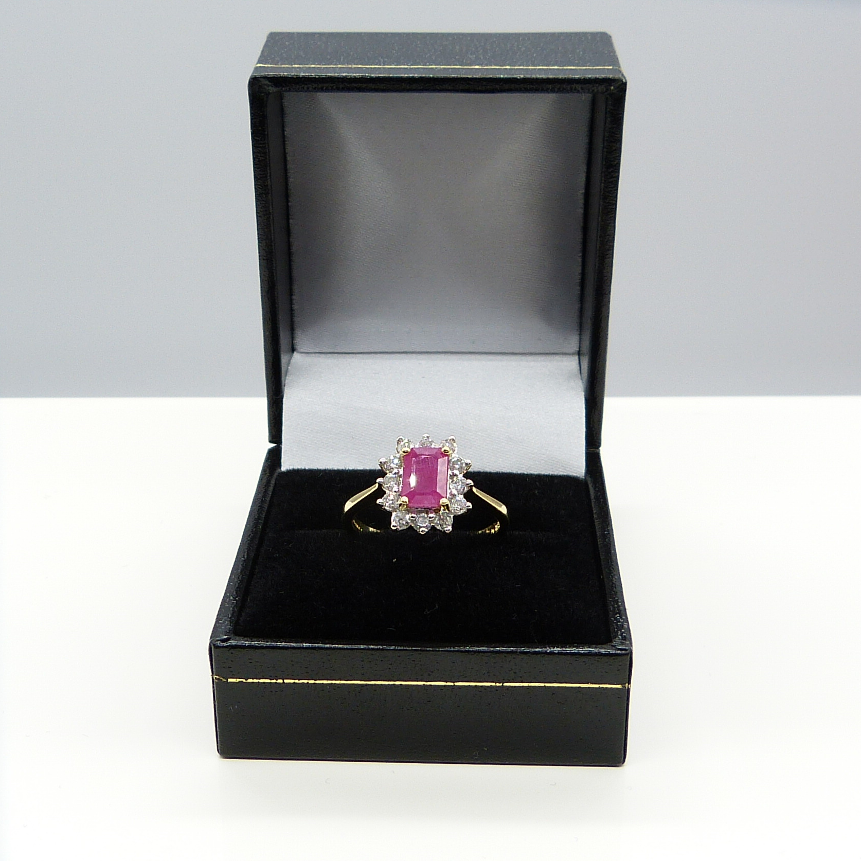 1.20CT RUBY & DIAMOND RING