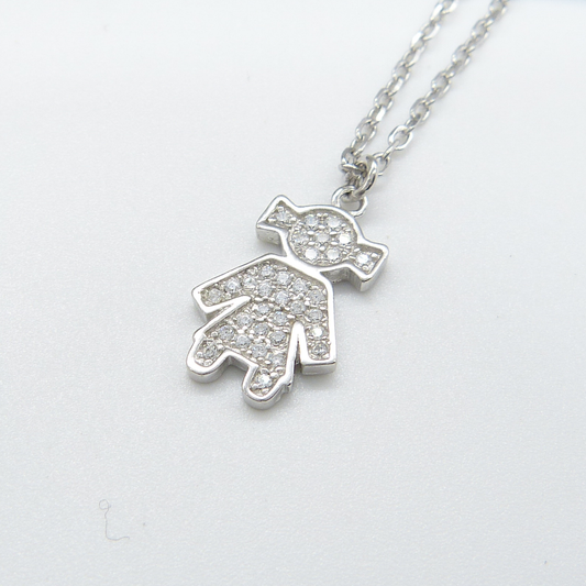 SILVER DOLLY BRACELET