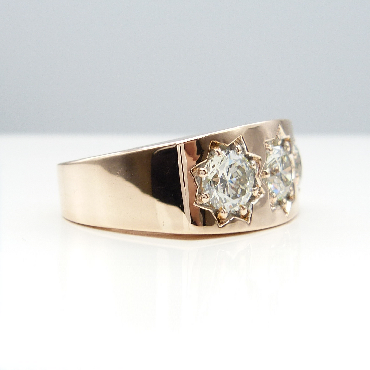 18K ROSE GOLD GYPSY RING