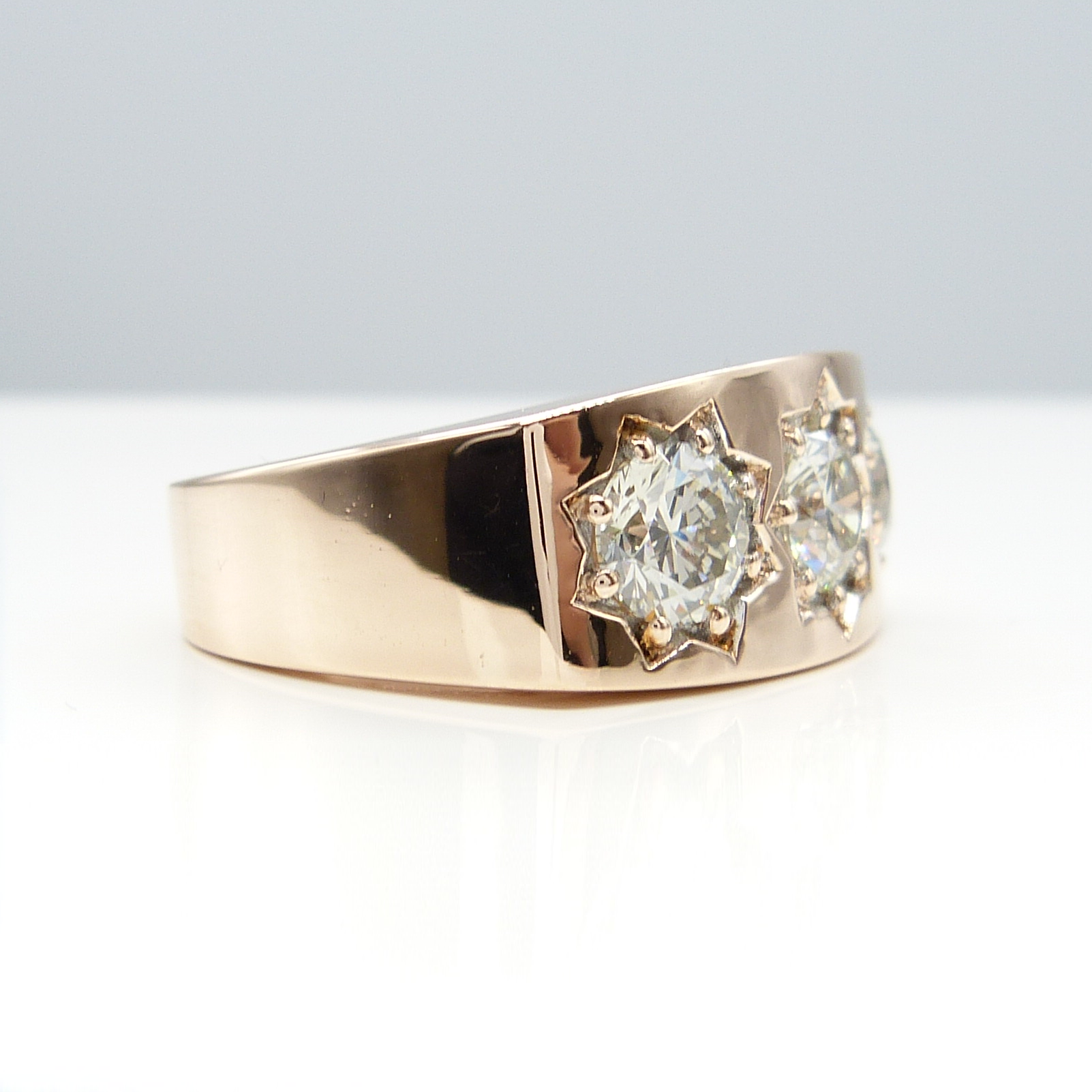 18K ROSE GOLD GYPSY RING
