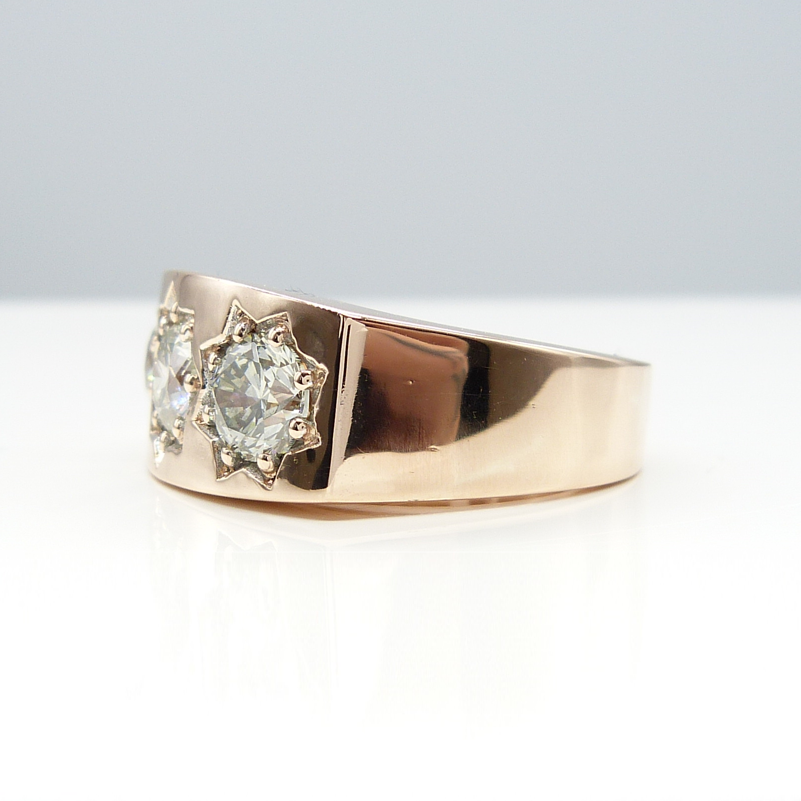 18K ROSE GOLD GYPSY RING