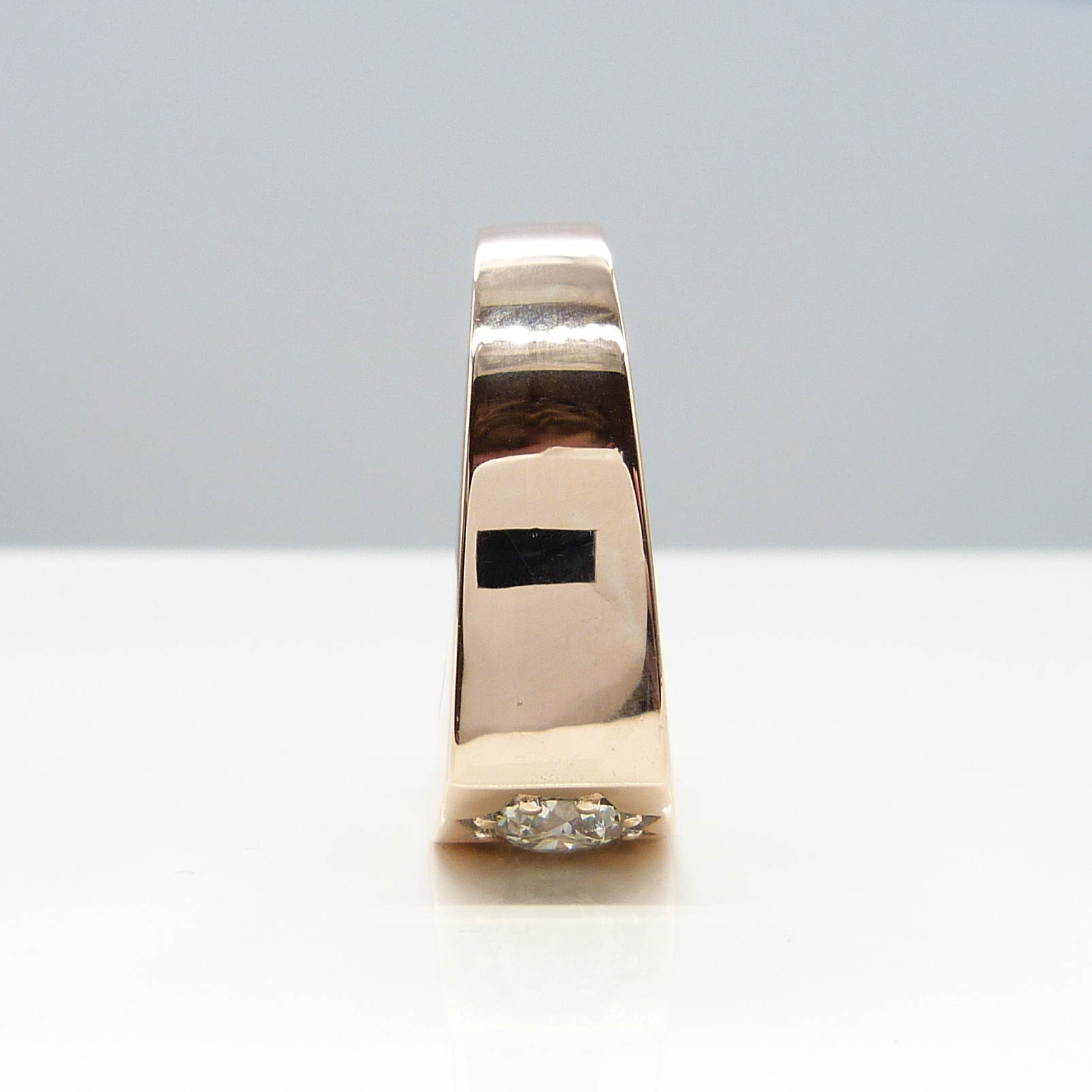 18K ROSE GOLD GYPSY RING
