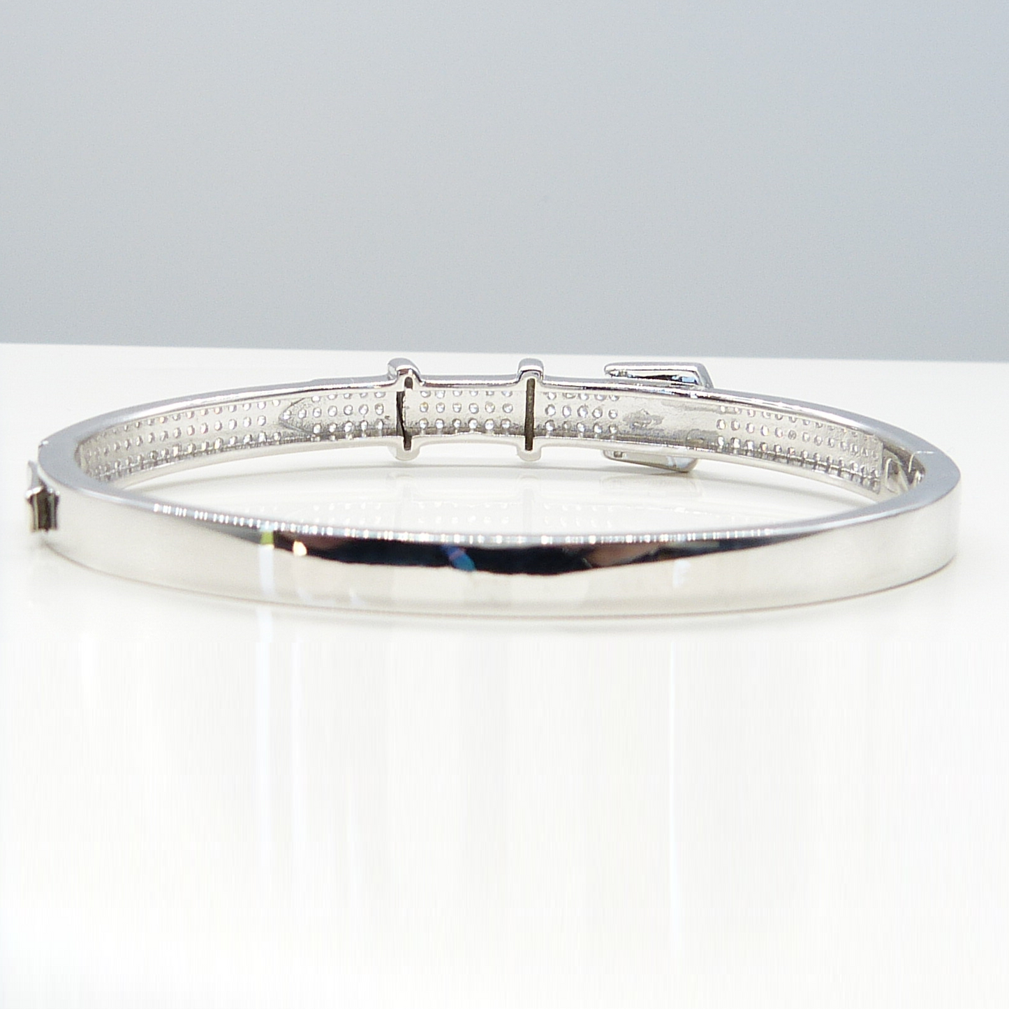 SILVER BUCKLE BRACELET