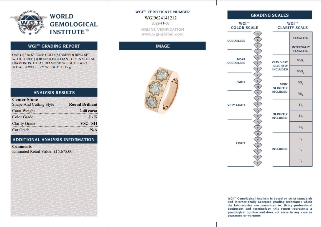 18K ROSE GOLD GYPSY RING